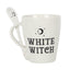 White Witch Mug and Spoon Set - British D'sire