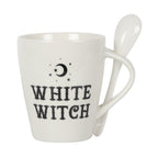 White Witch Mug and Spoon Set - British D'sire
