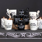 White Witch Mug and Spoon Set - British D'sire