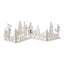 White Wooden Christmas Scene Display (18.5cm) - Christmas Decor - British D'sire