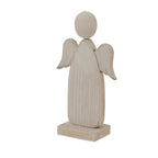 Whitewashed Rustic Angel Home Decor Ornament Decoration - Christmas Decor - British D'sire