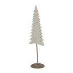 Whitewashed Tall Tree On Stand - Christmas Decor - British D'sire