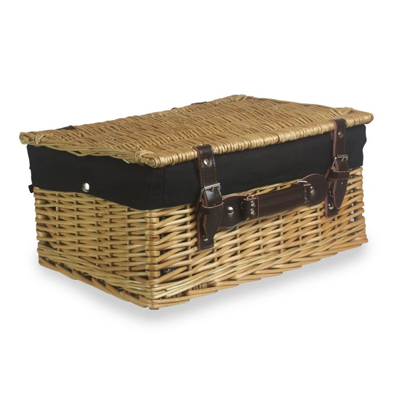 Wicker Buff Picnic Basket - Empty Picnic Baskets - British D'sire