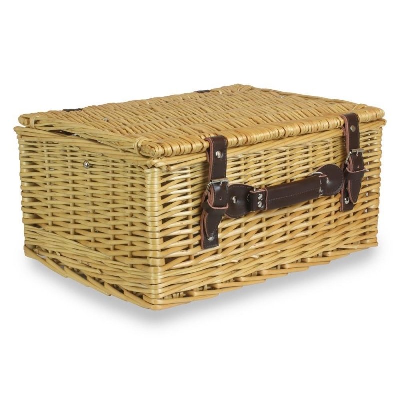 Wicker Buff Picnic Basket Secondary image