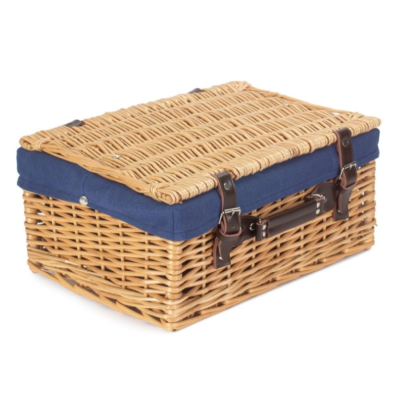 Wicker Buff Picnic Basket - Empty Picnic Baskets - British D'sire
