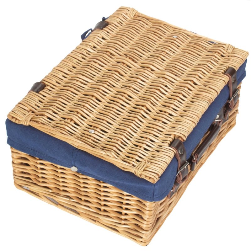 Wicker Buff Picnic Basket - Empty Picnic Baskets - British D'sire
