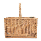 Wicker Butchers Basket with Zipped Cooler Bag - Cool Baskets - British D'sire
