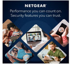 WiFi 7 Router Nighthawk Tri - Band WiFi 7 (RS700S) - security features, Wireless BE19000 speed (up to 19 Gbps) - 10gb Internet port - WiFi 7 Router - British D'sire