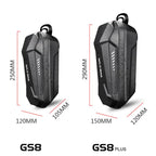 WILD MAN ES8 Electric Scooter EVA Hard Shell Handlebar Bag(Black) - British D'sire