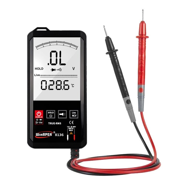 WinAPEX Smart Touch Screen Digital Multimeter, Model:8136 Secondary image