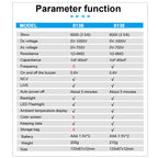 WinAPEX Smart Touch Screen Digital Multimeter, Model:8136 - British D'sire