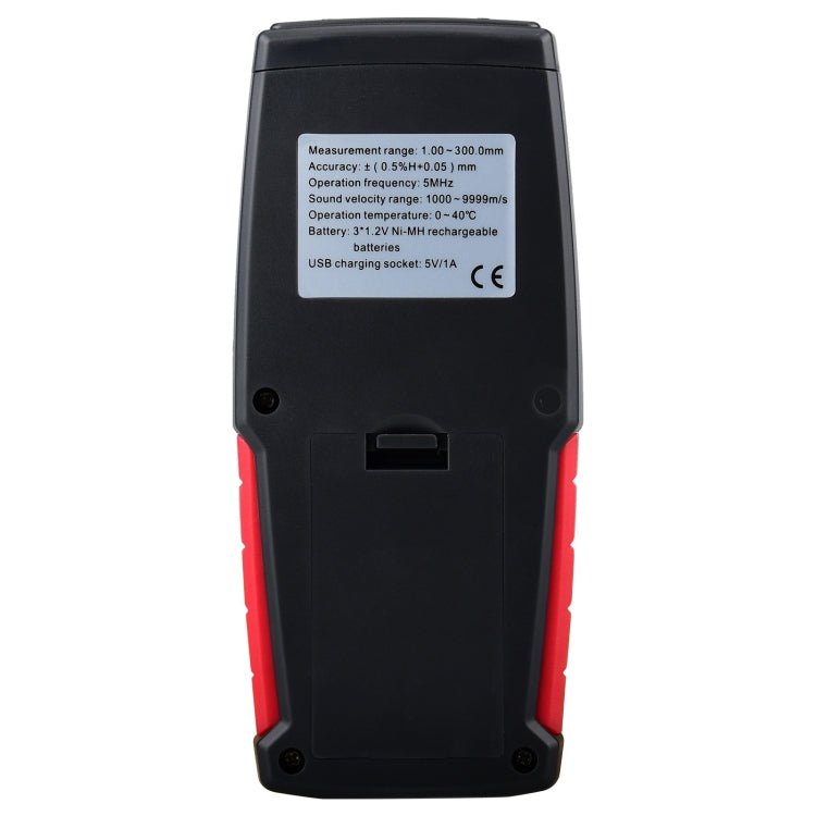 Wintact WT100A Digital Ultrasonic Thickness Gauge Meter Tester USB Charging Digital Thickness Metal Tester High Precision - British D'sire