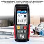 Wintact WT100A Digital Ultrasonic Thickness Gauge Meter Tester USB Charging Digital Thickness Metal Tester High Precision - British D'sire