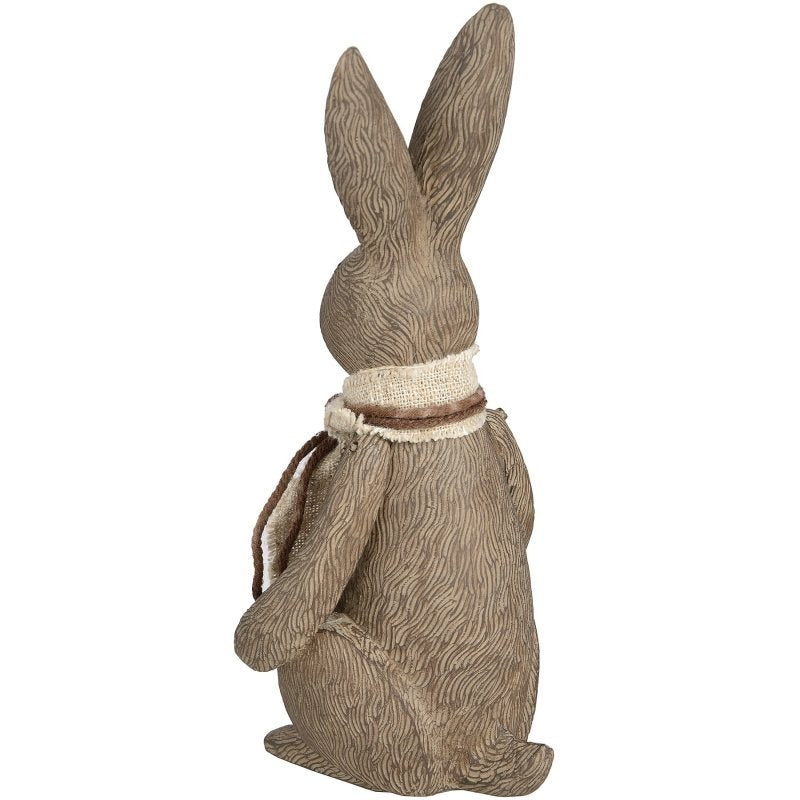 Winter Bunny Rabbit - Small Decorative Home Accessory - Figurines - British D'sire