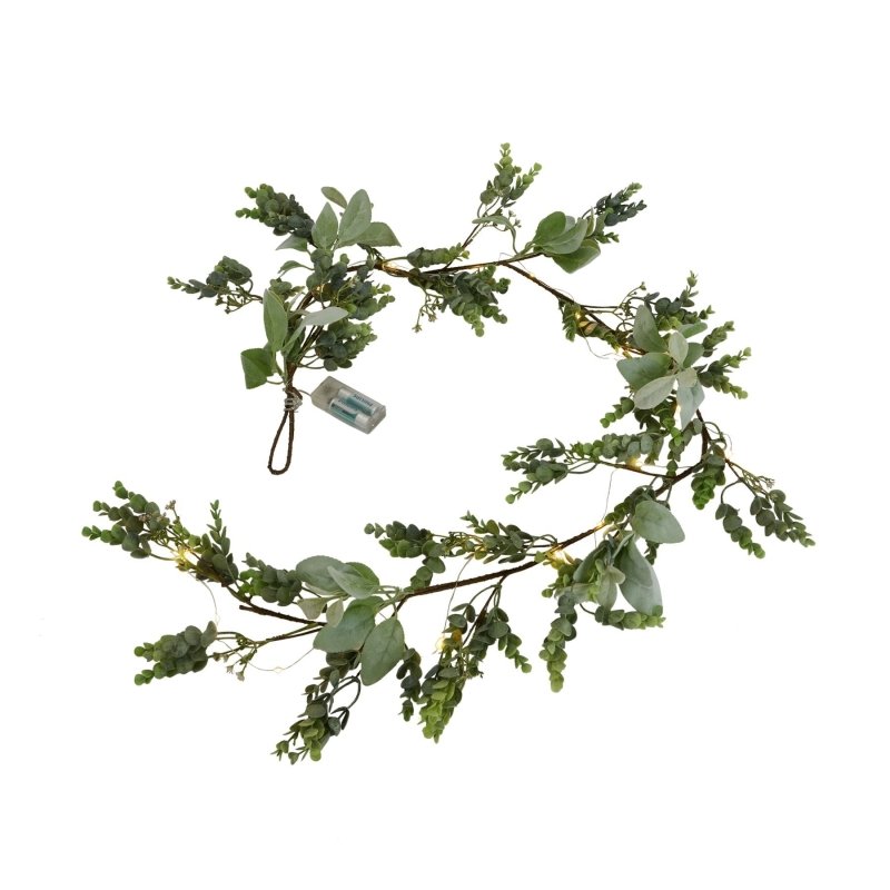Winter Garland With Eucalyptus And Lambs Ear - Garland - British D'sire