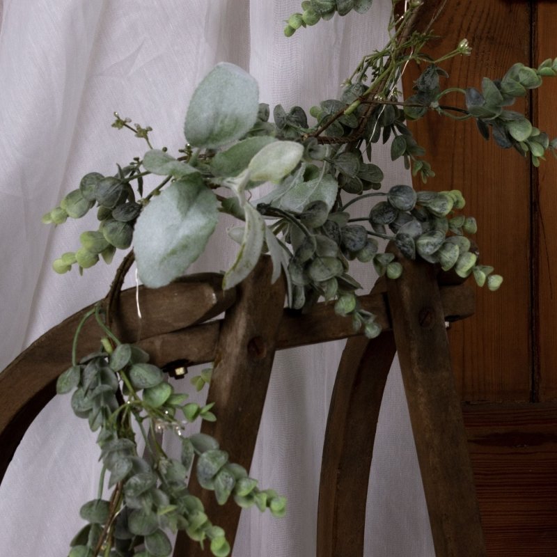 Winter Garland With Eucalyptus And Lambs Ear - Garland - British D'sire