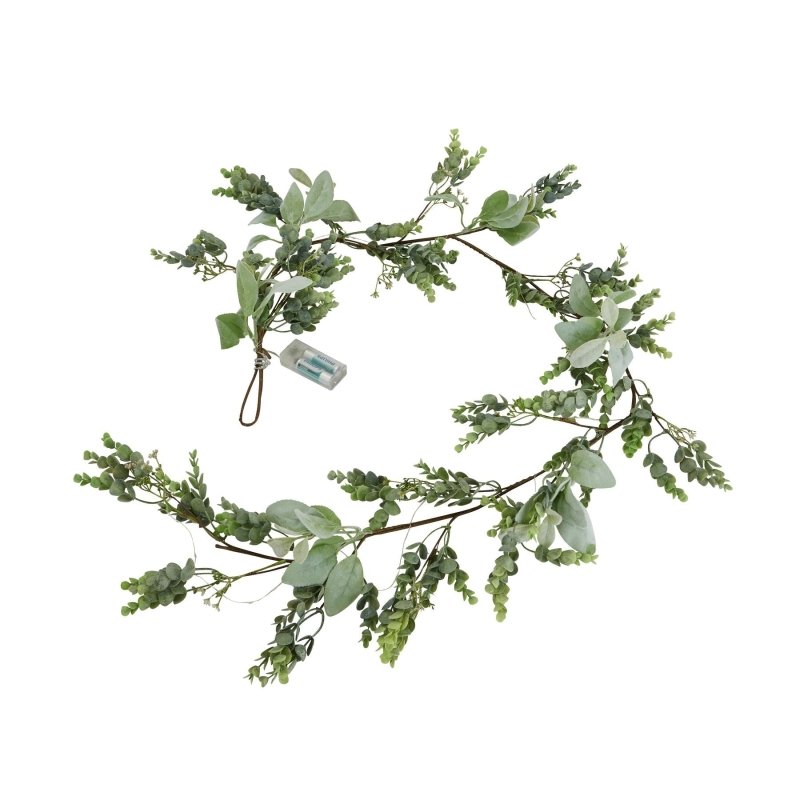 Winter Garland With Eucalyptus And Lambs Ear - Garland - British D'sire