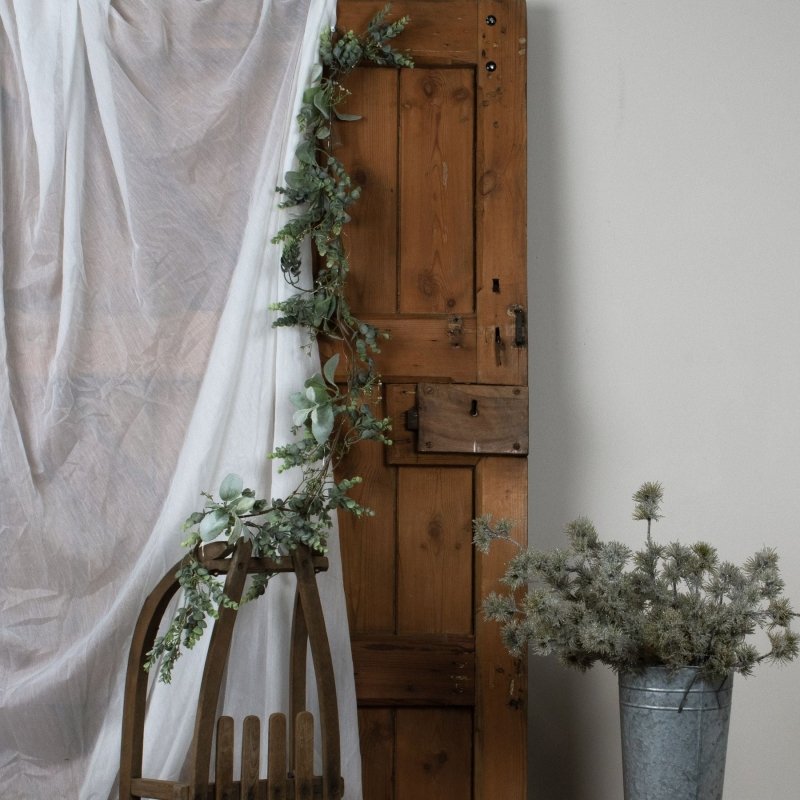 Winter Garland With Eucalyptus And Lambs Ear - Garland - British D'sire