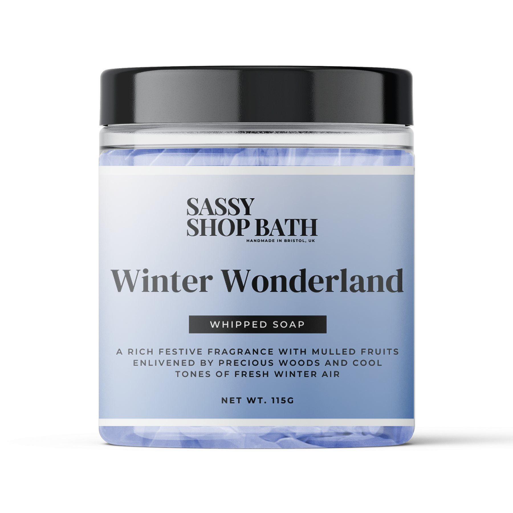 Sassy Shop Bath Whipped Soap - Winter Wonderland