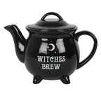 Witches Brew Ceramic Cauldron Tea Set - British D'sire