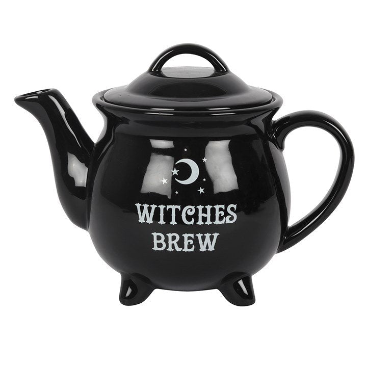 Witches Brew Ceramic Cauldron Tea Set - British D'sire