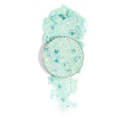 With Love Cosmetics Limited Edition Pressed Glitter - Shooting Stars - Body Glitter - British D'sire
