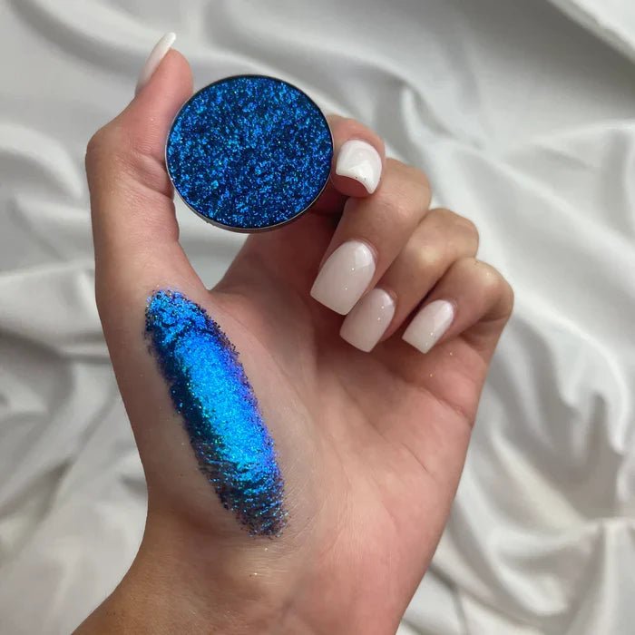 With Love Cosmetics Pressed Glitters - Blue Lagoon Secondary image