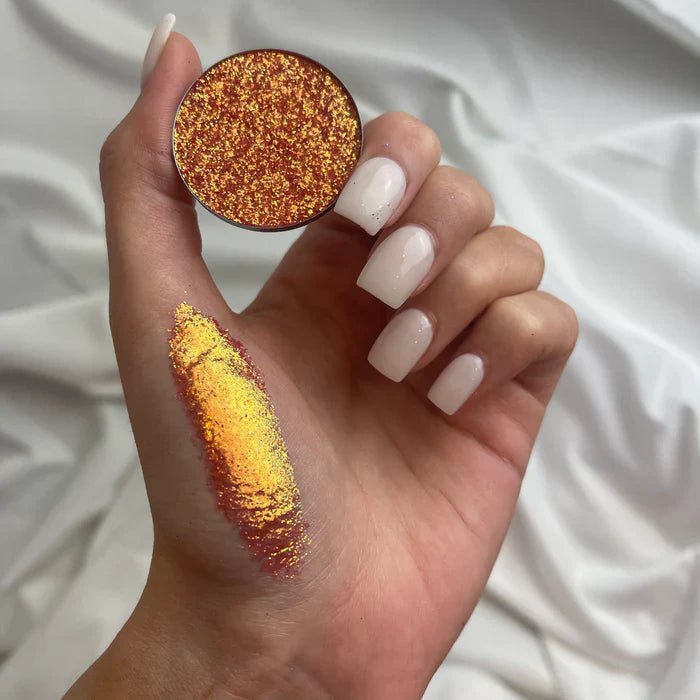 With Love Cosmetics Pressed Glitters - Coral Secondary image