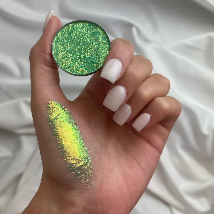With Love Cosmetics Pressed Glitters - Emerald Secondary image