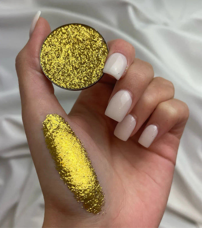 With Love Cosmetics Pressed Glitters - Gold Mine - Glitters - British D'sire