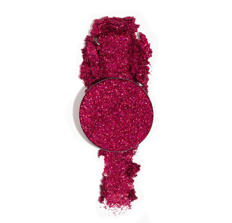 With Love Cosmetics Pressed Glitters - Hot Pink - Glitters - British D'sire