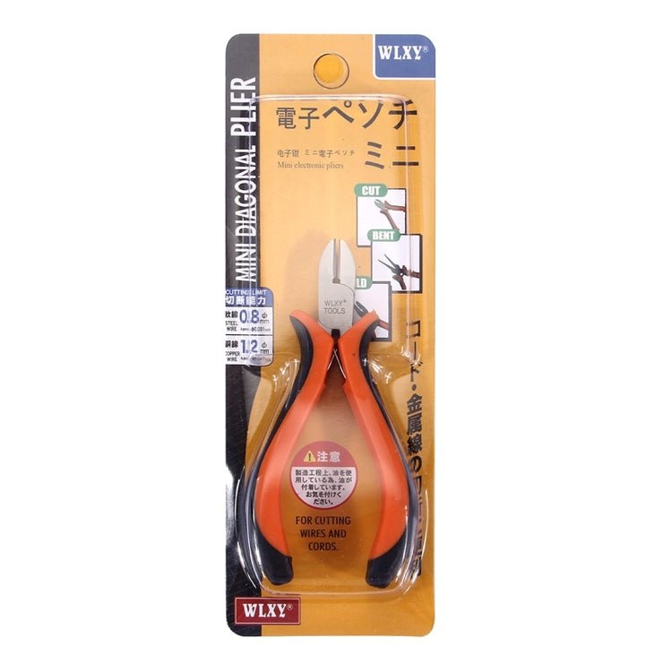 WLXY 4.5 inch Electronic Pliers Diagonal Pliers Repair Hand Tool - British D'sire