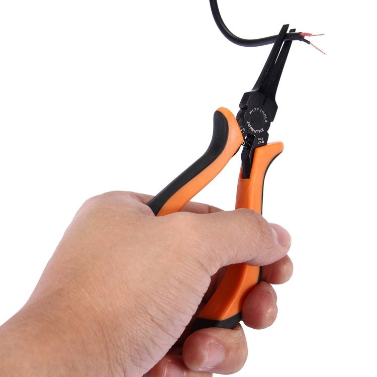 WLXY 4.5 inch Electronic Pliers Thin Flat - nose Pliers Repair Hand Tool - British D'sire