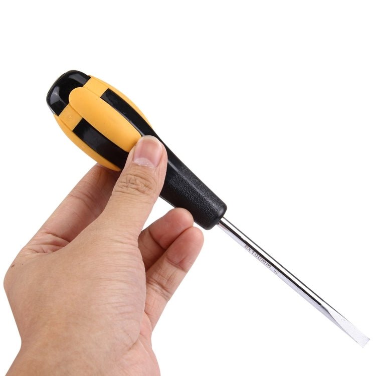 WLXY 6x100mm Slot Screwdriver Repair Tool(Orange) - British D'sire