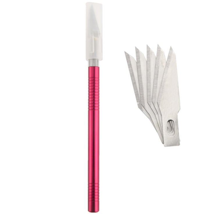 WLXY - 9310, WLXY Tool Precision Knife with Replaceable Blade for Mat Carving / Scoring / Trimming, OAL: 145mm, Size: 121mm x 6mm Diameter - British D'sire