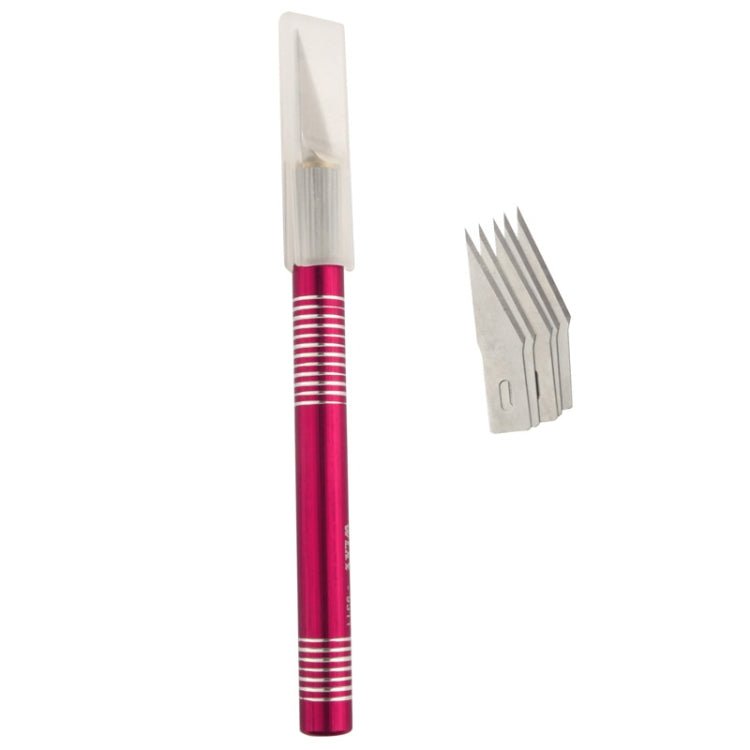 WLXY - 9311, WLXY Tool Precision Knife with Replaceable Blade for Mat Cutting / Model Making / Etching / Carving / Scoring / Trimming, OAL: 145mm, Size: 121mm x 10mm Diameter - British D'sire