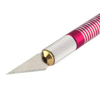 WLXY - 9311, WLXY Tool Precision Knife with Replaceable Blade for Mat Cutting / Model Making / Etching / Carving / Scoring / Trimming, OAL: 145mm, Size: 121mm x 10mm Diameter - British D'sire