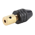 WLXY DIY003 0.5 - 3mm Mini Electric Grinder Drill Chuck Drill Shaft with Wrench, 3.17mm Inner Hole - British D'sire