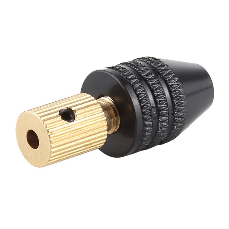 WLXY DIY003 0.5 - 3mm Mini Electric Grinder Drill Chuck Drill Shaft with Wrench, 3.17mm Inner Hole - British D'sire
