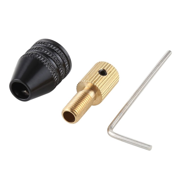 WLXY DIY003 0.5 - 3mm Mini Electric Grinder Drill Chuck Drill Shaft with Wrench, 3.17mm Inner Hole - British D'sire Main image