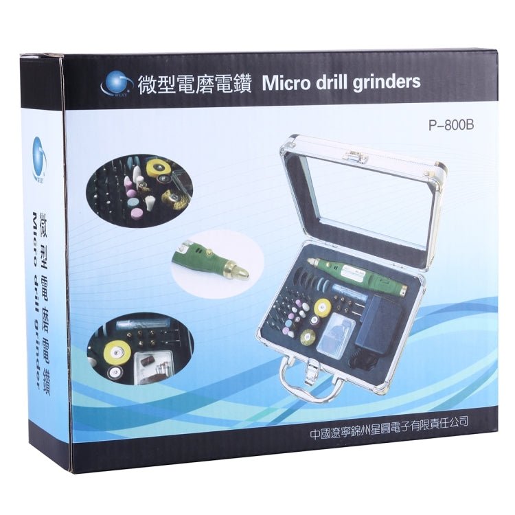 WLXY P - 800 80 in 1 Mini Electric Drill Grinder Set, 110V - 240V, US Plug - British D'sire