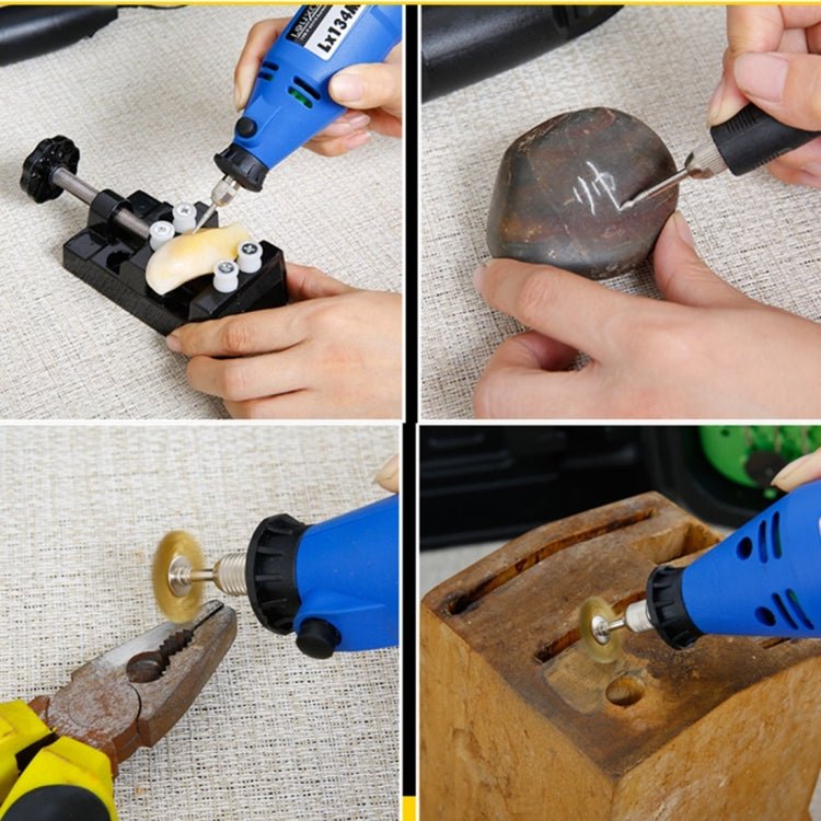 WLXY P - 800 80 in 1 Mini Electric Drill Grinder Set, 110V - 240V, US Plug - British D'sire