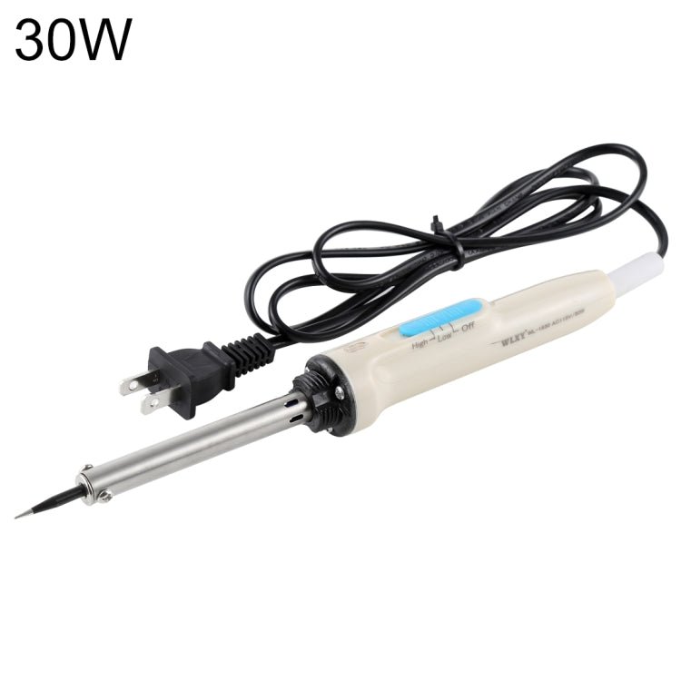 WLXY WL - 1930 30W Dual Temperature Adjustable Electric Soldering Iron, AC 110V, US Plug - British D'sire Main image