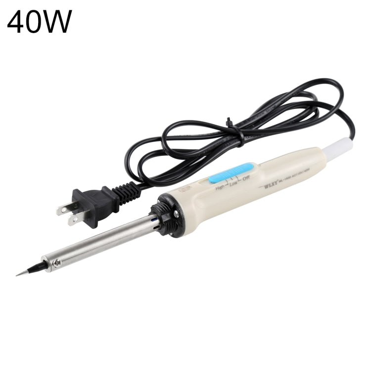 WLXY WL - 1930 40W Dual Temperature Adjustable Electric Soldering Iron, AC 110V, US Plug - British D'sire