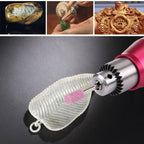 WLXY WL - 320 Mini Electric Grinder with Speed Regulation, 110V - 240V, Suitable Drill Chuck: 0.3mm - 4.0mm, US Plug(Magenta) - British D'sire