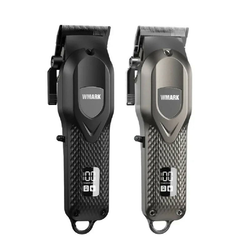 WMARK NG-119 Men Hair Trimmer Rechargeable Clipper With LED Display Black Secondary image
