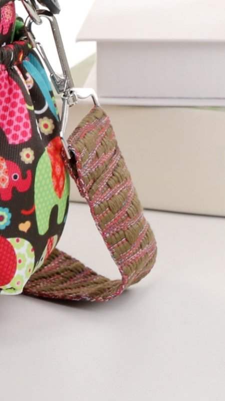 Wolf Cross Body Satchel Travel Bag - British D'sire