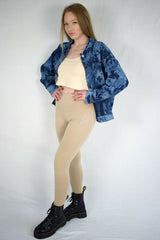 Women Leggings with a Waistband Designed for Tummy Control - Activewear - British D'sire