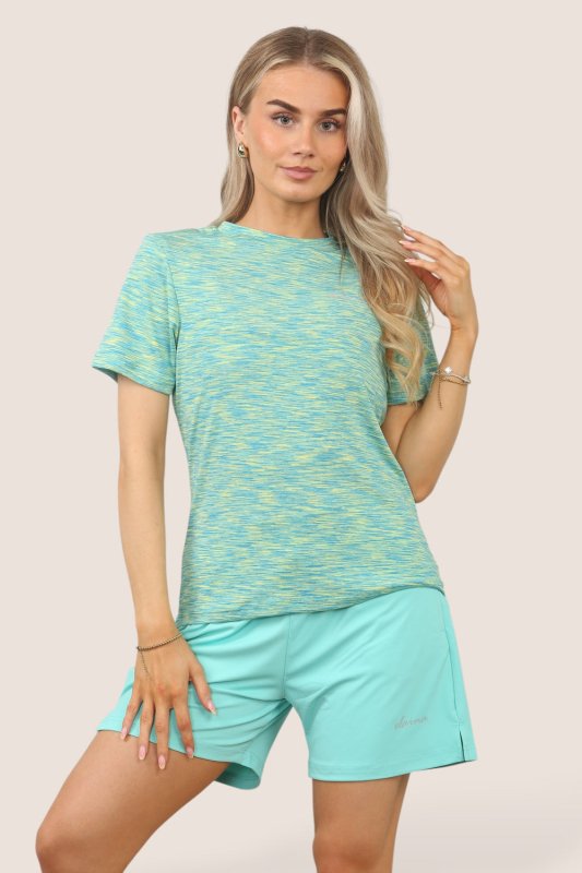 Women's Activewear Set – Lightweight Performance T-Shirt & Shorts with Pockets | Gym, Yoga, Running | Various Colours - British D'sire