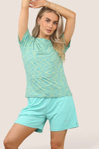 Women's Activewear Set – Lightweight Performance T-Shirt & Shorts with Pockets | Gym, Yoga, Running | Various Colours - British D'sire